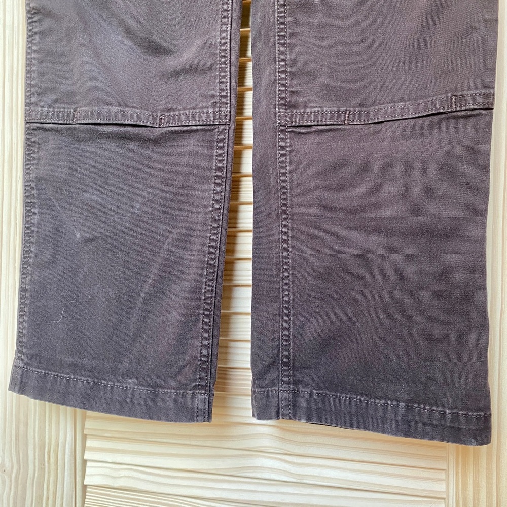 Carhartt Brown Duck Canvas Overalls with Bib - Picture 5 of 5